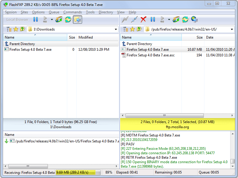 FlashFXP 5.4.0.3970