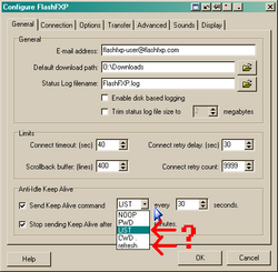 Send Keep Alive command - LIST and refresh - two options with the same result-flashfxp-list-refresh-png